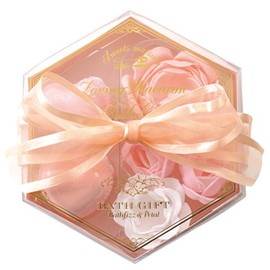 ノルコーポレーション 入浴剤 バスフィズ ラビングマカロンギフト ライトピンク OB-SMG-2-1