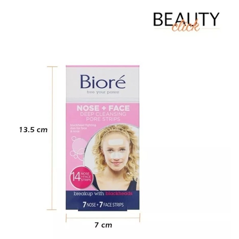 Bioré Combo, Bandas De Limpieza Profunda Tipo de piel Normal,