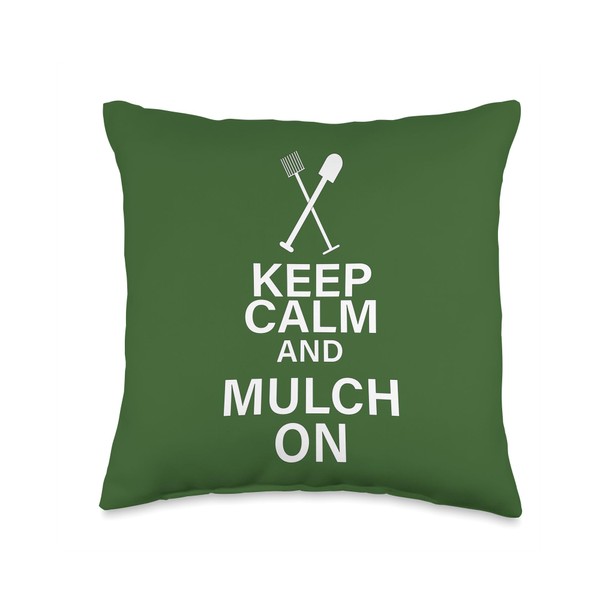 Keep Calm Mulch On Organic Garden Compost Eco Green Earth