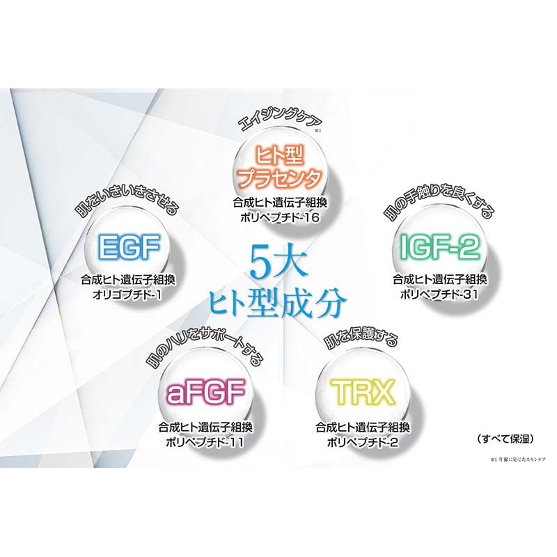 Japan's First! Human Placenta & Collagen, Blackheads, Pores, Makeup Remover,