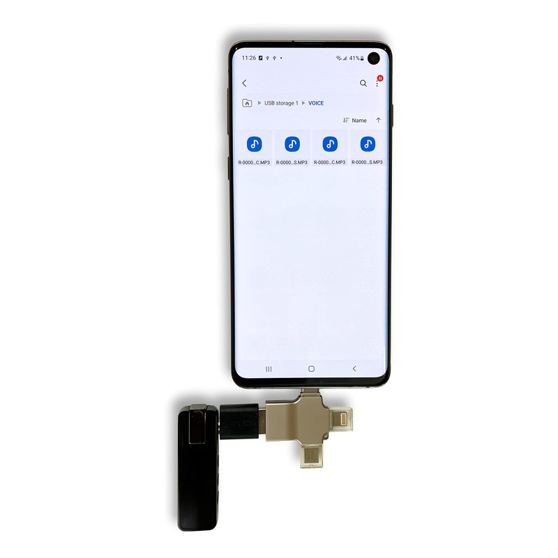 K-Ultra - Tiny Clip Voice Activated Recorder with Onboard Playback