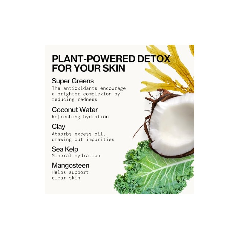 Pacifica Beauty Kale Detox Deep Cleansing Face Wash