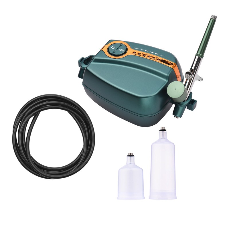 Multi Functional Airbrush Kit with Pump 5 Levels Adjustable Dual