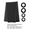 Lounge Chair Cloth Replacement Fabric Cloth Sling Black