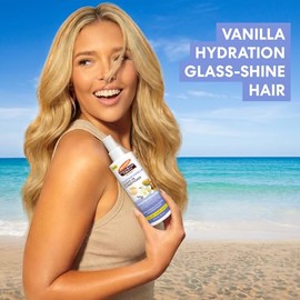 Palmer's Cocoa Butter Formula, Tahitian Vanilla Acondicionador Leave-In Nutritivo y Desenredante con con Vitamina E y Miel de Acacia, Protector Térmic