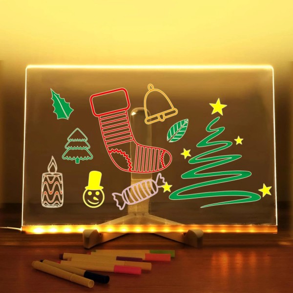 Does not apply Acrylic Dry Erase Board with Light up