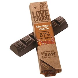 lovechock Maulbeere / Vanille, 4er Pack (4 x 40 g)