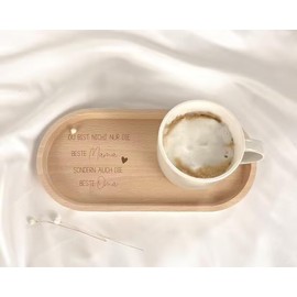 Beste Mama | Beste Oma | Holztablett mit Gravur Oma | Danke für Alles | Geburtstagsgeschenk | Beste Uroma | Geschenk zu Muttertag