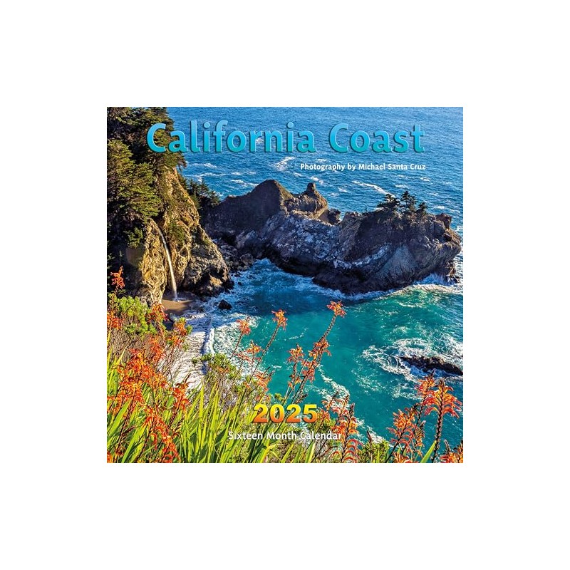 California Coast Calendar 2025