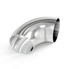 TAISHER 2PCS 304 Stainless Steel 3.5" 90 Degree Mandrel Bend
