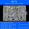 AIMALL Household Screw and Nut Kit - Complete Screw Box