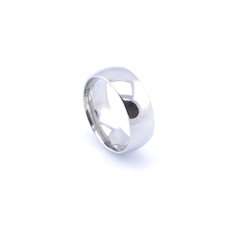 Vault 101 Limited Men's Women's Stainless Steel High Polished Wedding