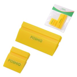 FOSHIO Pack of 2 Rubber Squeegee Silicone Squeegee Rubber Soft Squeegee Tool Set for Squeegee Tint Film Car Film Installation