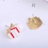 Abaodam 12 Pairs Ear Rings Xmas Earrings Christmas Earrings Christmas