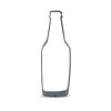 Keewah Beer Bottle Cookie Cutter, 5 x 1.6 inch, Stainless