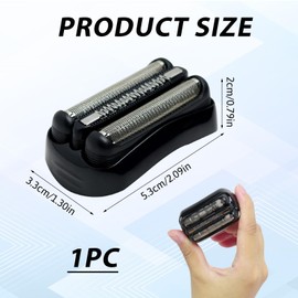 Ersatz-Rasierer für Braun Serie 3, Elektrorasierer für Herren 21B, geeignet für Braun 3 Series 3040s/ 3045/300s/301s/310s/3000s/3020s/3030s/3040s/3050cc/3080/3090cc