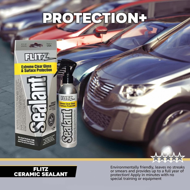 Flitz Ceramic Spray Sealant and Paint Protectant: Shine, Protect +