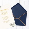 50 Pack Navy Blue A6 Envelopes 4x6 Self-Adhesive V Flap