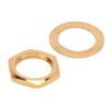 Guitar Nuts and Washers, G3/8 Female Thread Guitar Jack Nut