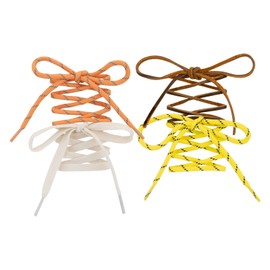 Lilybekind Colored Shoe Laces Multi Style Replacement Shoelaces for Boots Sneakers Cool Design Shoe Strings (Style R)