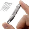 TITANER Titanium EDC Folding Pocket Knife Scalpel Knife Micro Utility