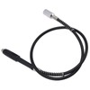 Flex Shaft Rotary Tool Attachment with Comfort Grip and Cable