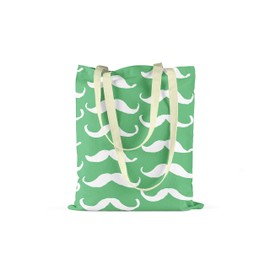 Bonamaison Printed Tote Bag, Reusable Grocery Bag, Shopping Bag, Machine Washable, Foldable, Canvas Cloth Bag with Handles, Size: 34x40 Cm