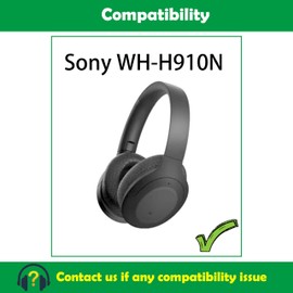 ACCOUTA Earpads Compatible with Sony WH-H910N/WH H910N Wireless Headphones Replacement Ear Pads with Softer Protein Leather and Memory Foam
