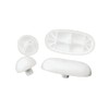 Plumb Pak PP836-41 Snap-In Universal Fit Toilet Seat Bumper Set,