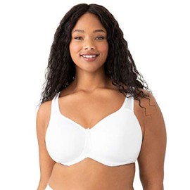 Wacoal Women's Plus-Size Basic Beauty Contour Bra, White, 40G