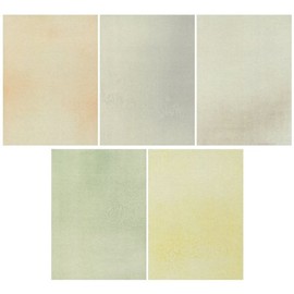 Annotation 料紙 明日香 Half Paper Paper 100 Sheets (5 Pattern, 20 of each)