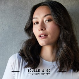 Fatboy Tousle & Go Hair Spray with Aloe Vera & Sunflower Seed Extract, Lightweight Hold Hair Texture Spray for Volume, Tousled Finish, Hair Care for All Hair Types, Paraben Free, Color Safe, 6 Oz