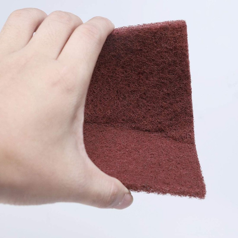 sourcing map 10pcs Scouring Pad Non-Scratch Scouring Sponge Scrub Pads