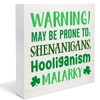St. Patricks Day Decor St. Patricks Day Wooden Sign Home
