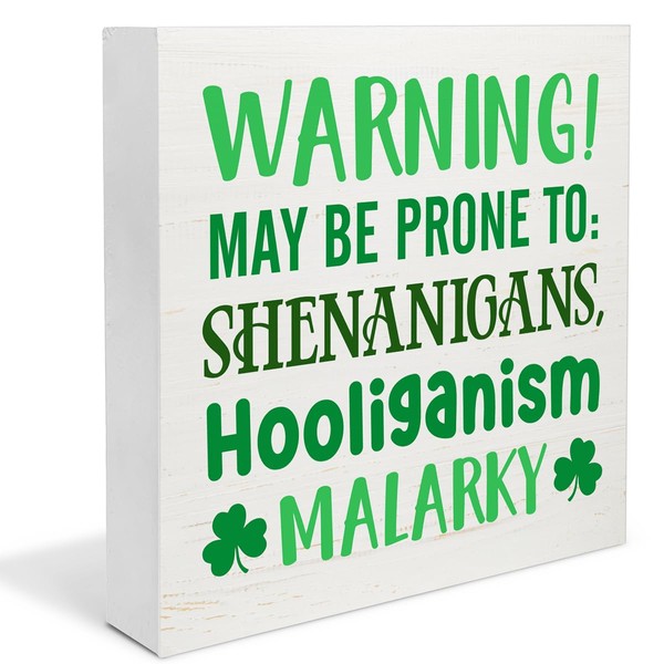 St. Patricks Day Decor St. Patricks Day Wooden Sign Home