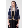 YuRongsxt Women's Chapel Veil Catholic Mantilla for Mass | D-Shape