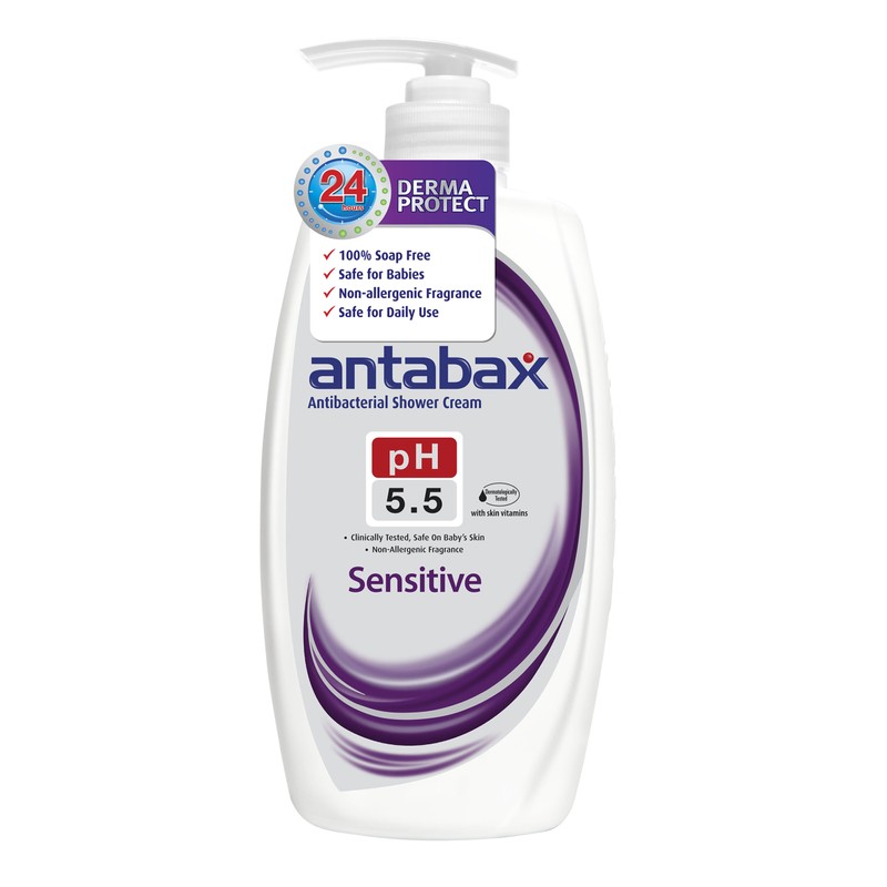 Antabax Antibacterial Shower Cream Bottle 850g - Sensitive