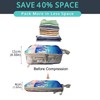 Compression Packing Cubes,5 Pcs Travel Packing Cubes Set,Lumobrilla Travel Organisers