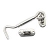 RLECS 4 Inch Cabin Lock Hook Eye Door Latch Stainless