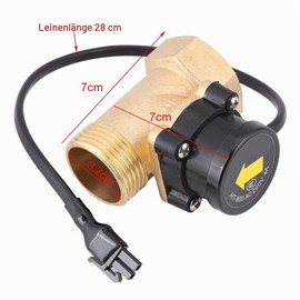 Water Flow Switch HT-800 Flow Monitor G1 Thread 220 V Automatic Control Switch for Water Heaters and Solar Systems