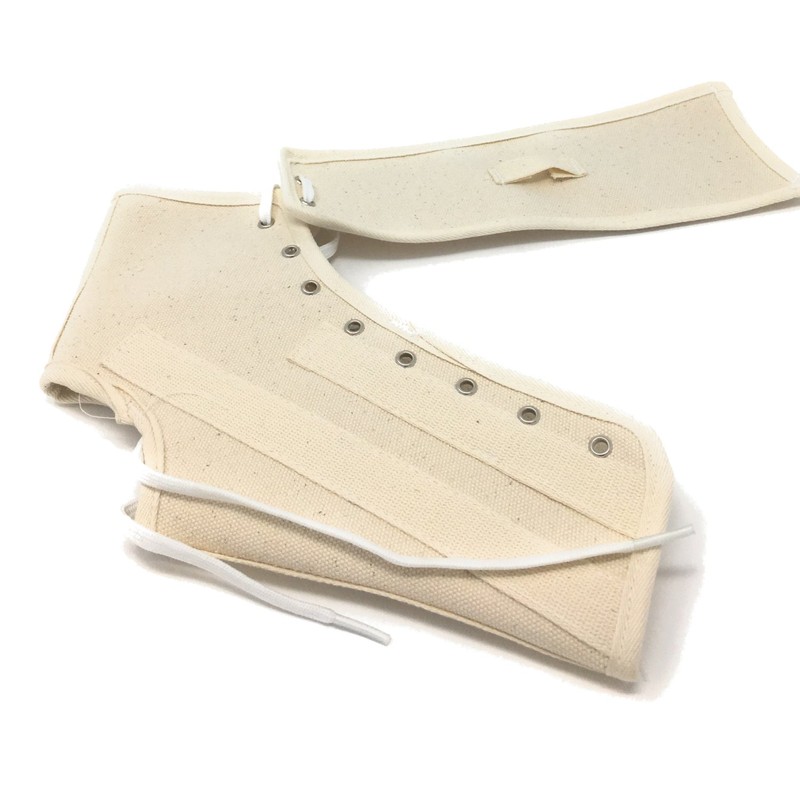 OTC Ankle Splint, Canvas Lace-Up, Rigid Metal Stays