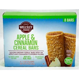 Wellsley Farms Fruit & Grain Cereal Bars Variety Pack, 48 ct. AS