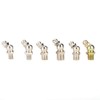 130Pcs Grease Nipple Assortment Kit, 45 Degree Angled Grease Zerks
