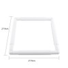 Zerodis Embroidery Hoop Frame for DIY Embroidery Rectangle Plastic Clip