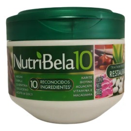 Tratamiento Capilar Nutribela 10 Restauracion 300g
