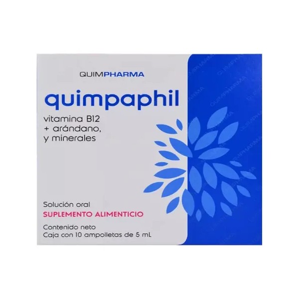 Quimpaphil Caja 10 C/10 Ampolletas Solucion Oral