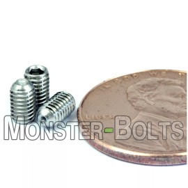 MonsterBolts Extra Short (12) M3 x 5mm Stainless Steel Saddle Height Screws - Fender, Ibanez