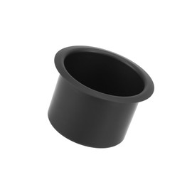 Motoforti Aluminum Alloy Bottle Cup Drink Holder Insert Black for Marine Boats Long-lasting