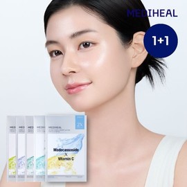 Mediheal Derma Synergy Wrapping Mask 5 Types 10 Sheets + 10 Sheets (Mix and Choose) - Moisture Barrier 10 Sheets / 메디힐 더마 시너지 랩핑 마스크 5종 10매+10매 (교차선택) - 보습장벽 10매