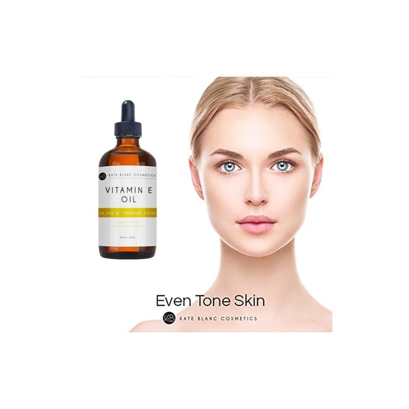 Kate Blanc Cosmetics Aceite de vitamina E, Hidrata la cara